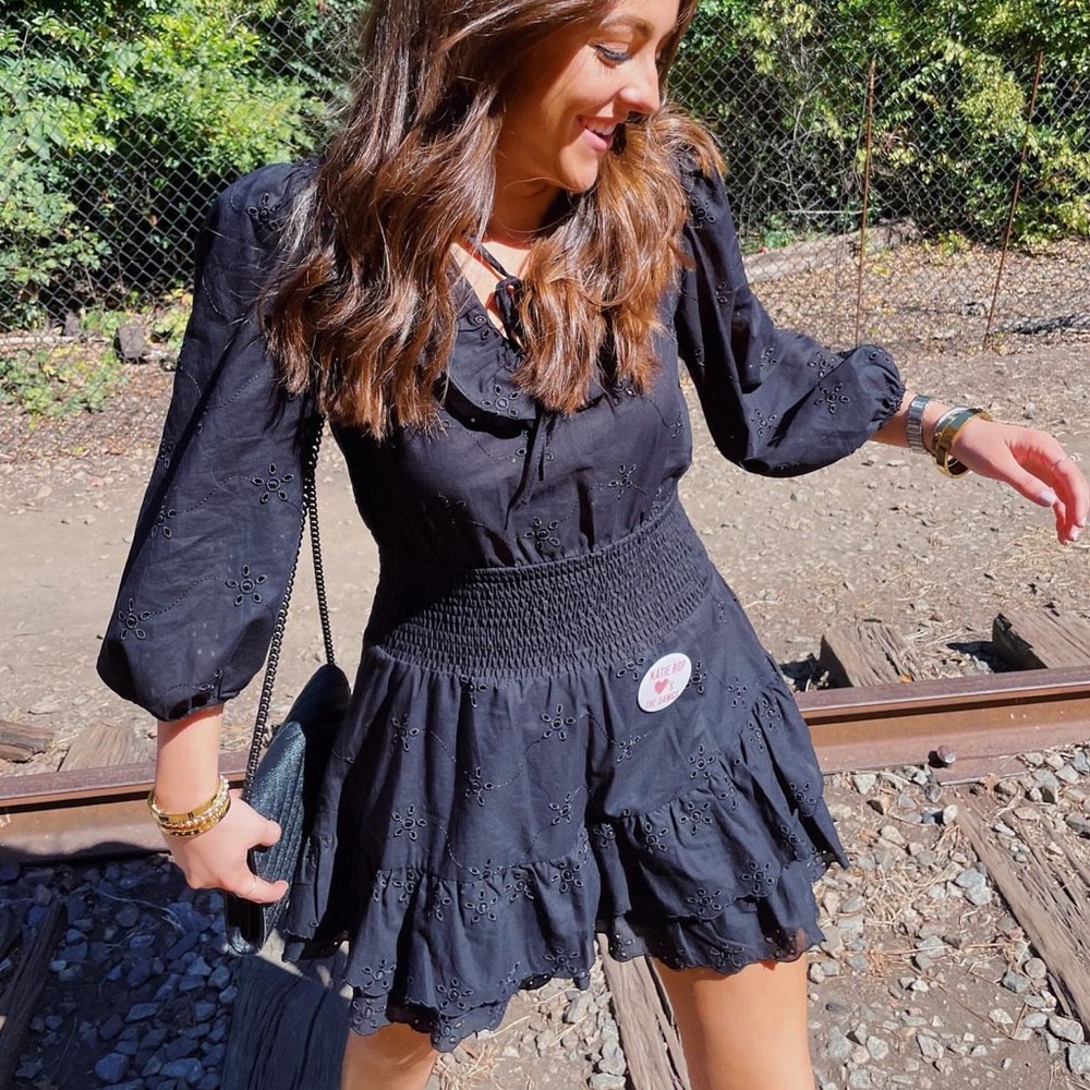 Zara Ruched Mini Dress - Picture 4 of 4